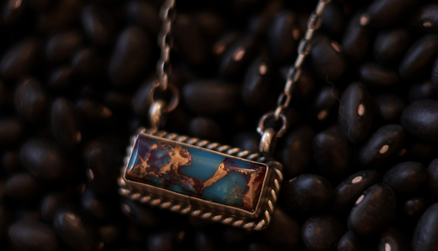 Johnny Dixon Small Dahlia Bar Necklace - Style #4