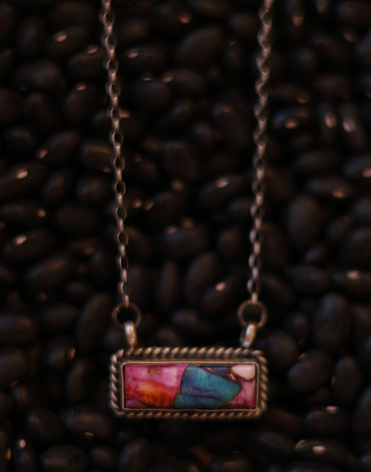 Johnny Dixon Small Dahlia Bar Necklace - Style #1