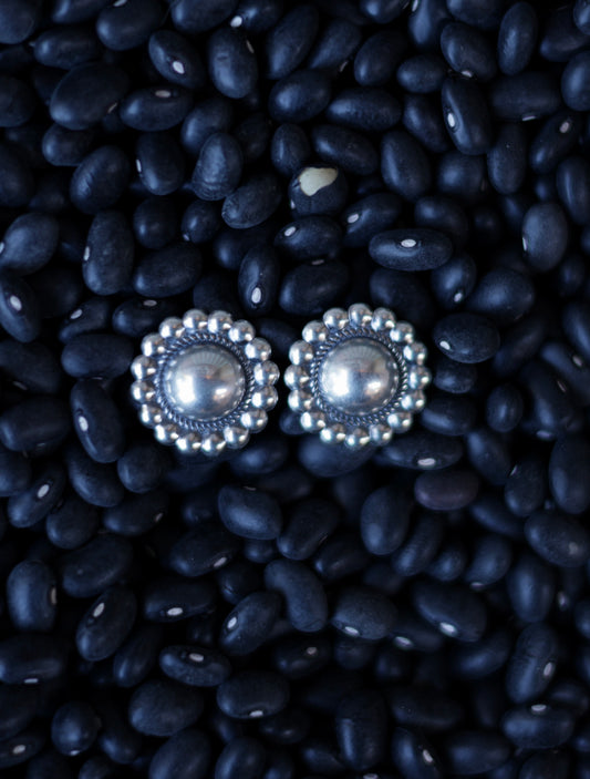 The "Classic" Sterling Silver Stud Earrings - Medium