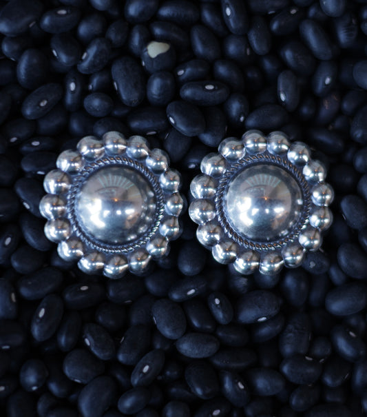 The "Classic" Sterling Silver Stud Earrings - Extra Large