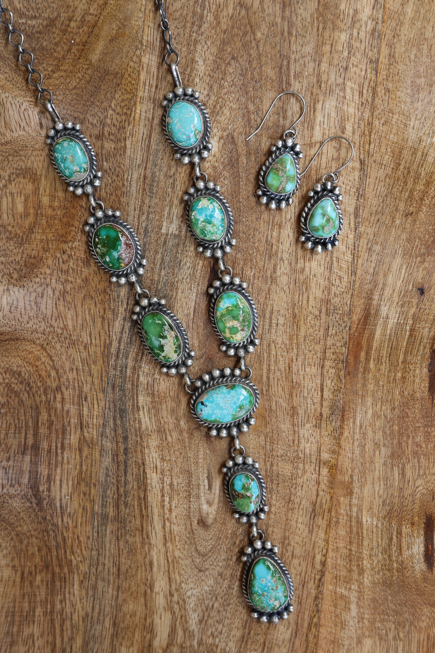 Mary Ann Spencer Navajo SS Sonoran Lariat Set