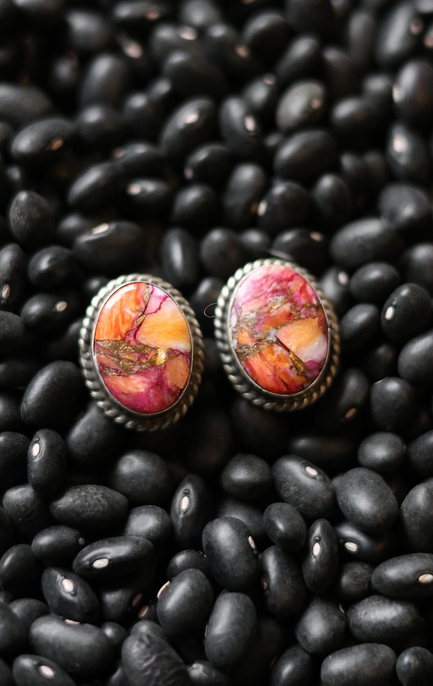 The "Posie" Dahlia Stud Earrings