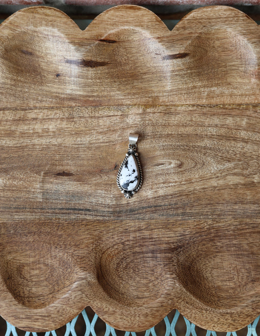 Johnny Dixon White Buffalo Pendant