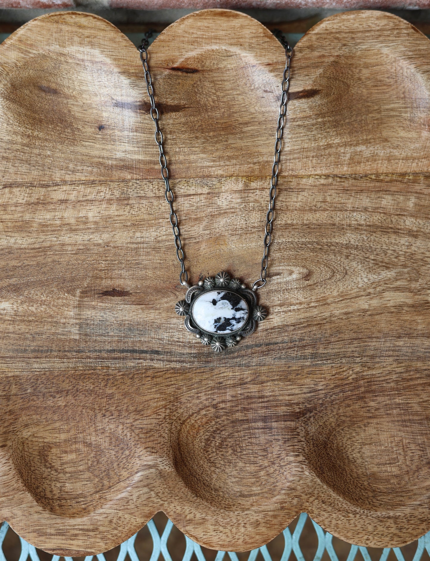 Bennie Ramone White Buffalo Necklace Style #2