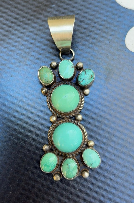 Wilson Dawes Sleeping Beauty Cluster Pendant