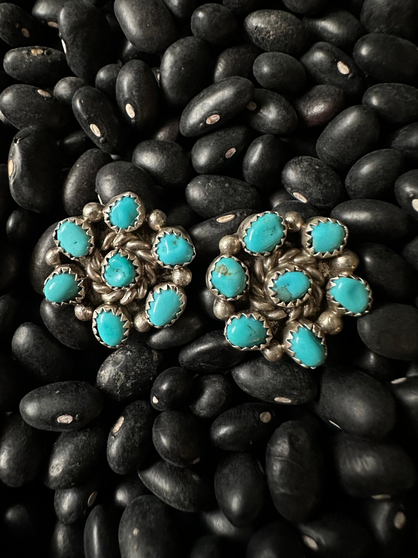 The "Cardi" Cluster Stud Earrings